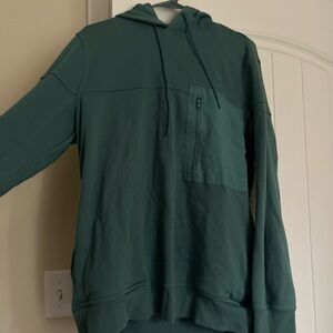 Goodfellow & Co Green Pullover Hoodie Sweatshirt